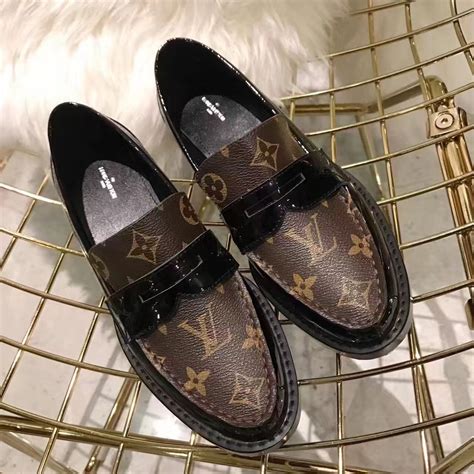 lv loafers women's